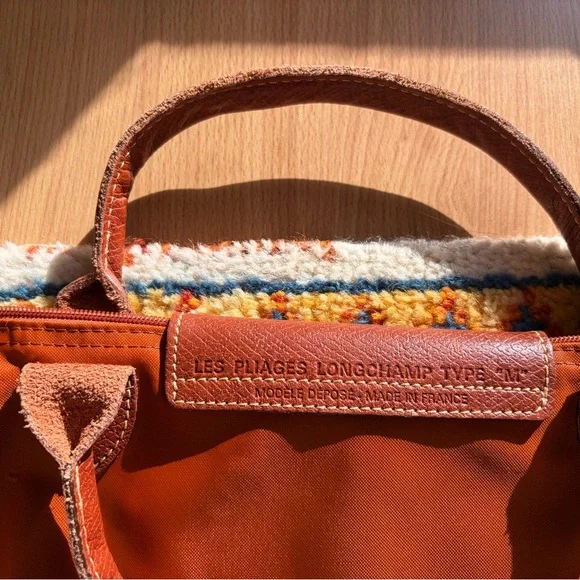 Longchamp Le Pliage M Tote Burnt Orange - Picture 7 of 9